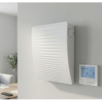 Dalap 55561 - Komplet 2x sobnih rekuperatora ZEPHIR SIMPLE DOUBLE 7,61 W/230 V