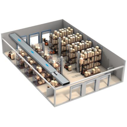 Dalap 8199 - Aksijalni ventilator AP PROFI 100 25W/230V