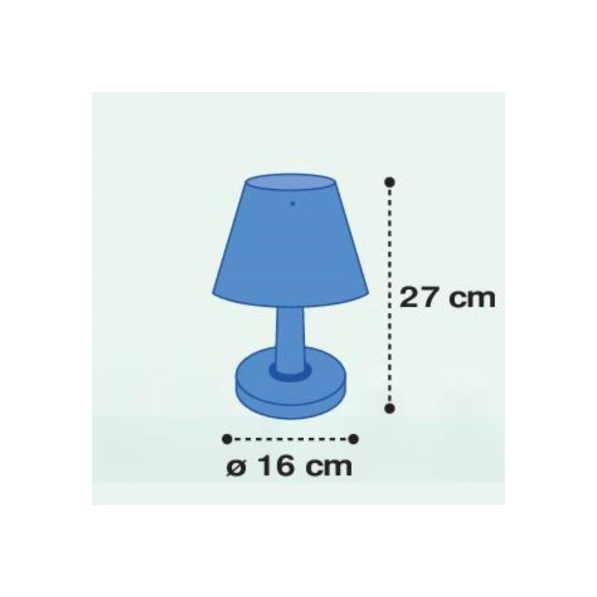 Dalber 21461 - Stolna lampa  FOOTBALL E14/40W/230V