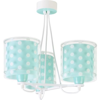 Dalber 41007H - Dječji luster DOTS 3xE27/60W/230V