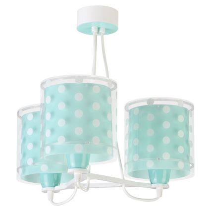 Dalber 41007H - Dječji luster DOTS 3xE27/60W/230V