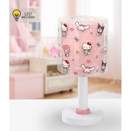 Dalber 41251 - LED dječja lampica HELLO KITTY&FRIENDS 1xG4/4W/230V ružičasta