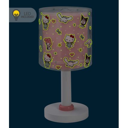 Dalber 41251 - LED dječja lampica HELLO KITTY&FRIENDS 1xG4/4W/230V ružičasta
