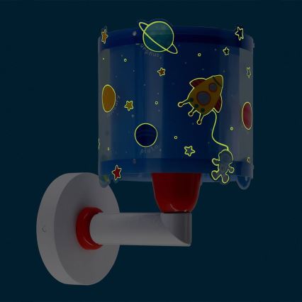 Dalber 41349 - Dječja zidna svjetiljka PLANETS 1xE27/15W/230V