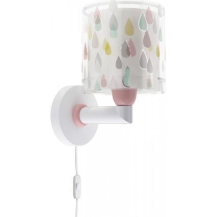 Dalber 41439 - Dječja zidna svjetiljka COLOR RAIN 1xE27/60W/230V