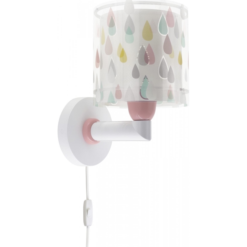 Dalber 41439 - Dječja zidna svjetiljka COLOR RAIN 1xE27/60W/230V