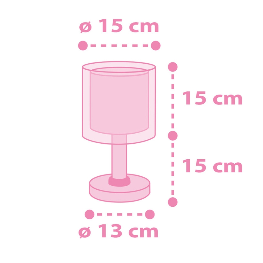 Dalber 41591 - Dječja lampica UNICORNS 1xE14/60W/230V