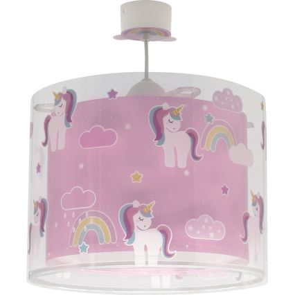 Dalber 41592 - Dječji luster UNICORNS 1xE27/60W/230V