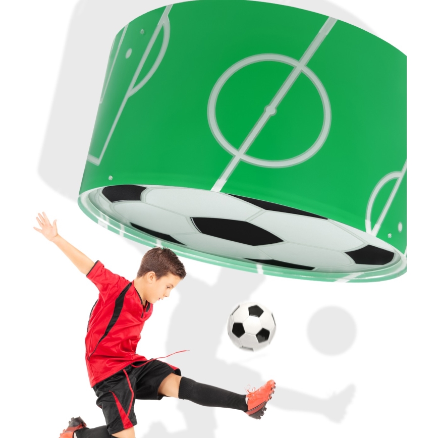 Dalber 41736 - Dječja stropna svjetiljka FOOTBALL 2xE27/15W/230V