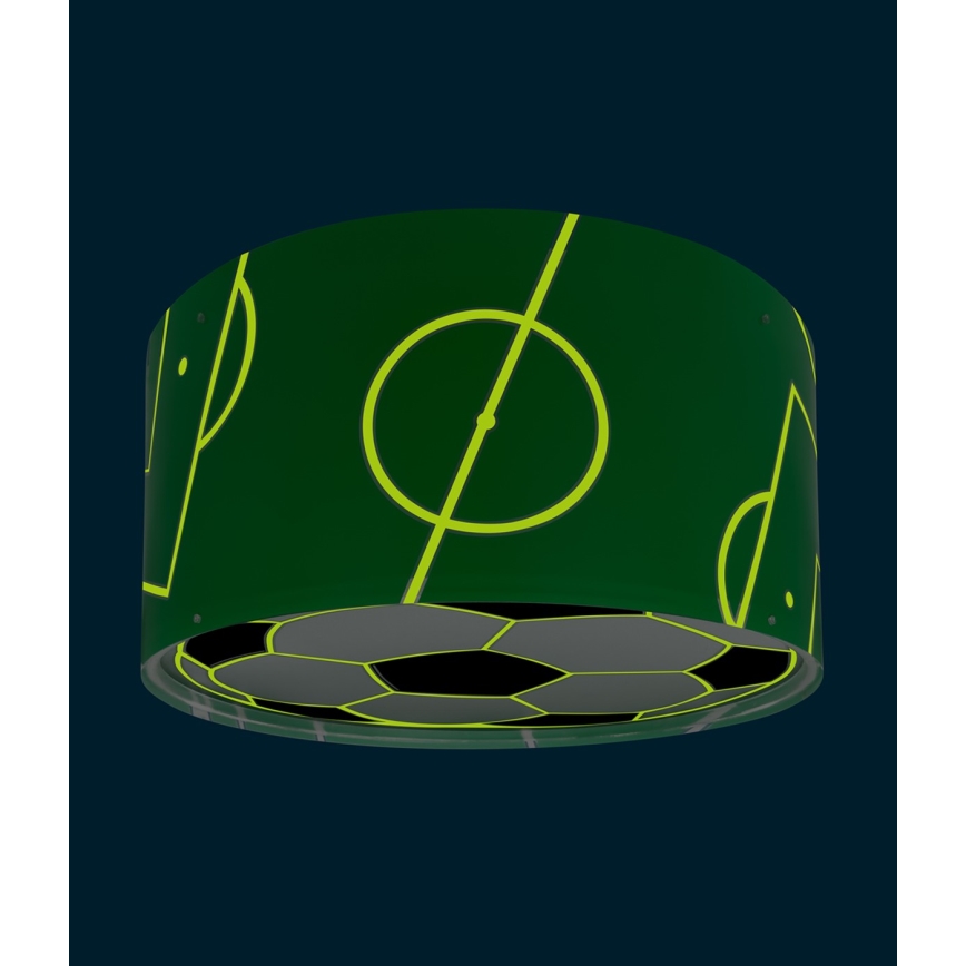 Dalber 41736 - Dječja stropna svjetiljka FOOTBALL 2xE27/15W/230V