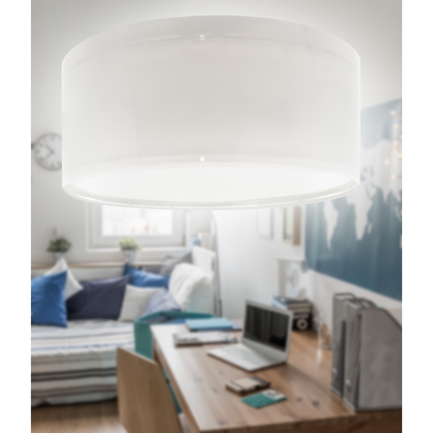 Dalber 42006E - Dječja stropna svjetiljka COLOR LIGHT 2xE27/15W/230V bijela