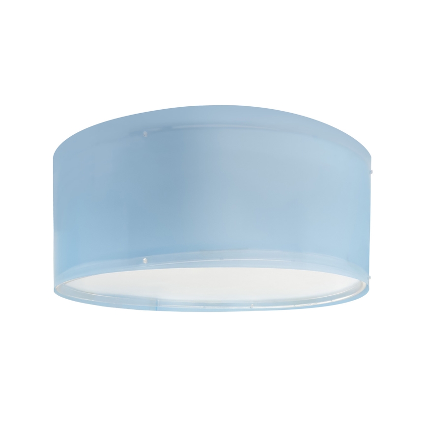Dalber 42006T - Dječja stropna svjetiljka COLOR LIGHT 2xE27/15W/230V plava