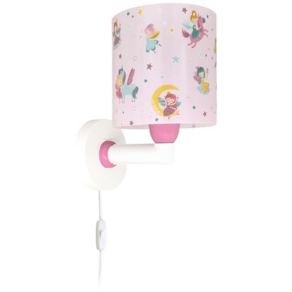 Dalber 42499 - Dječja zidna svjetiljka FAIRY DREAMS 1xE27/15W/230V