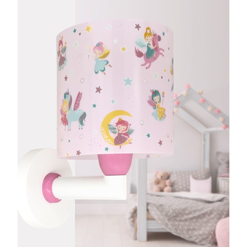 Dalber 42499 - Dječja zidna svjetiljka FAIRY DREAMS 1xE27/15W/230V