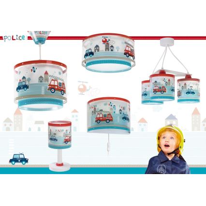 Dalber 60611N - LED dječja lampica POLICE 1xG4/4W/230V šarena