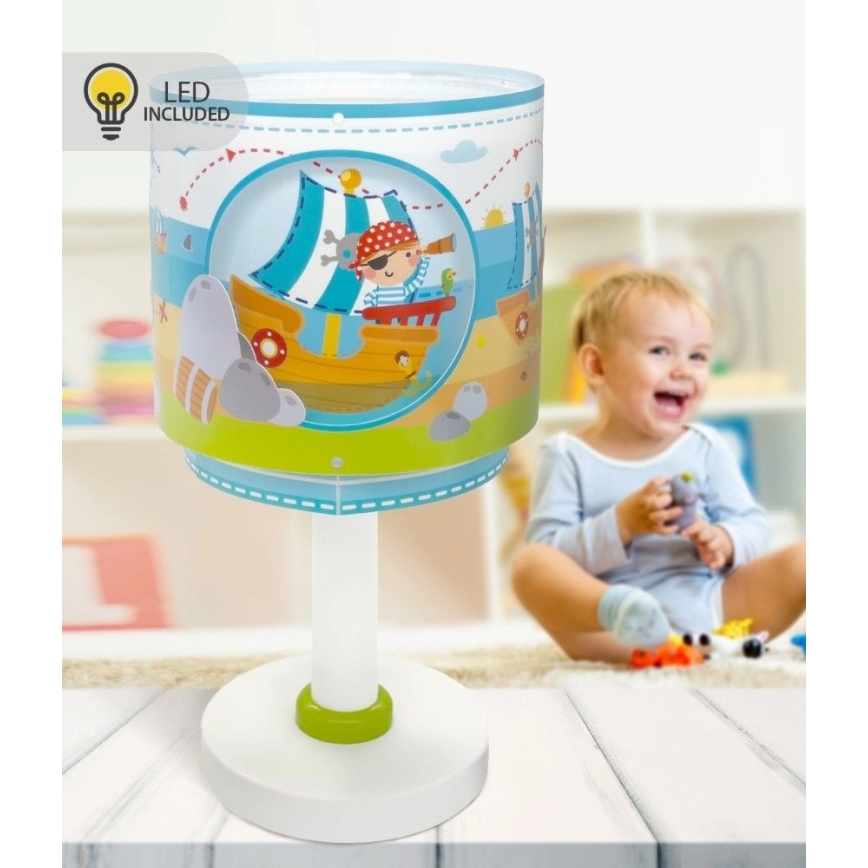Dalber 60651N - LED dječja lampica PIRATE ISLAND 1xG4/4W/230V šarena