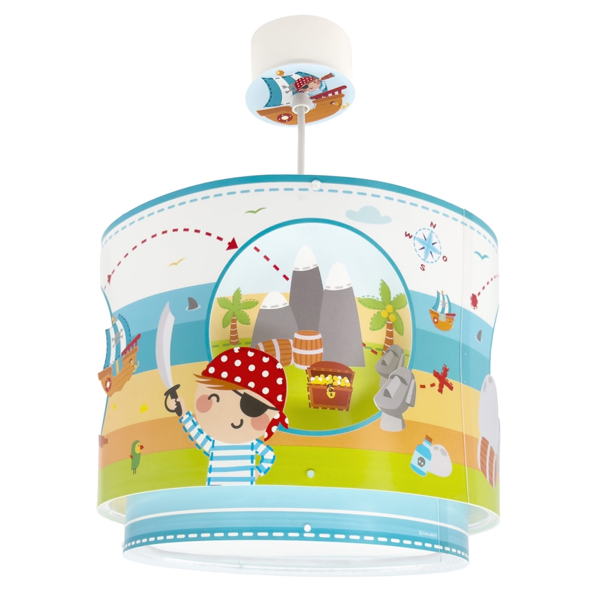 Dalber 60652 - Dječji luster PIRATE ISLAND 1xE27/15W/230V