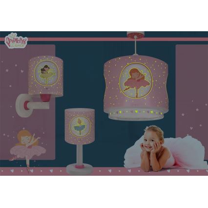 Dalber 60911 - LED dječja lampica PRINCESS DANCE 1xG4/4W/230V ružičasta