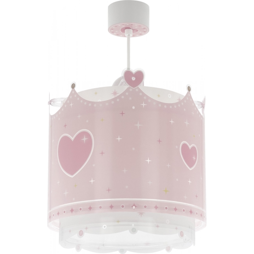 Dalber 61102 - Dječji luster LITTLE QUEEN 1xE27/60W/230V