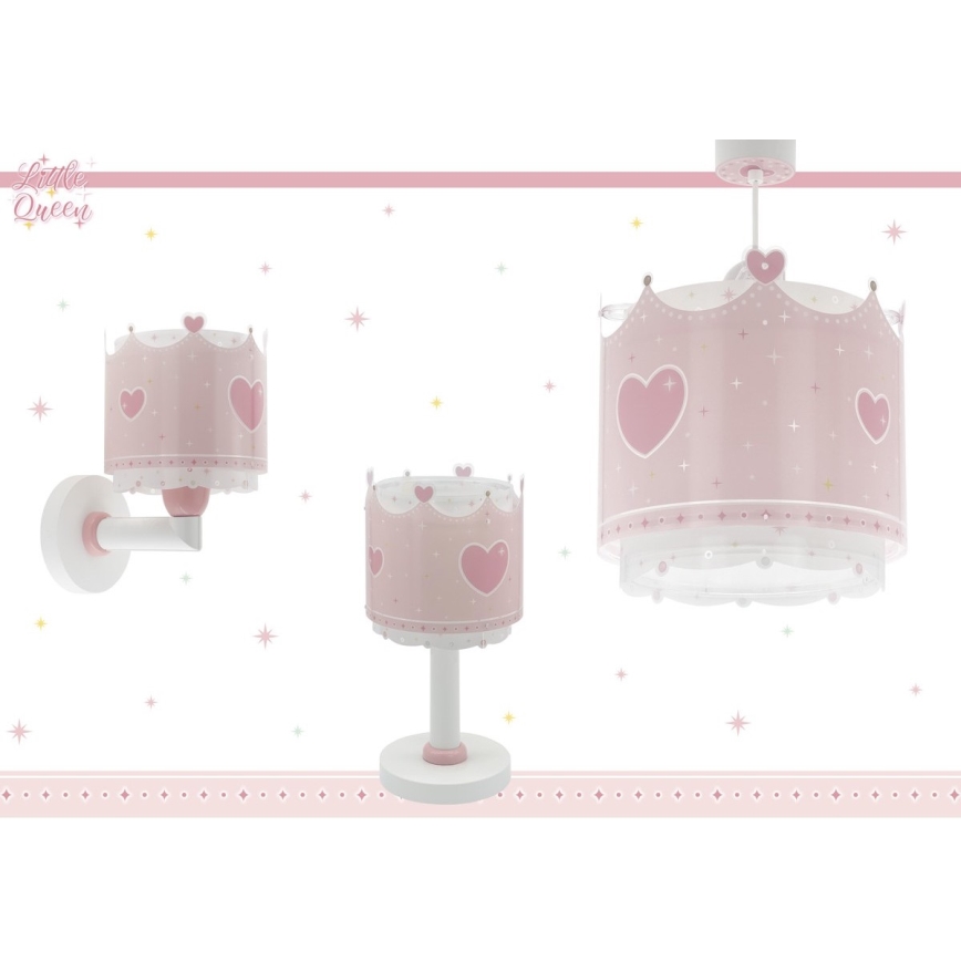 Dalber 61102 - Dječji luster LITTLE QUEEN 1xE27/60W/230V
