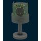 Dalber 61151H - Dječja lampica BUNNY 1xE14/40W/230V zelena