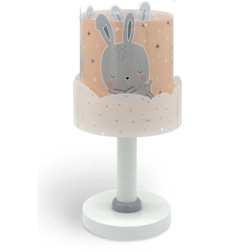 Dalber 61151S - Dječja lampica BUNNY 1xE14/40W/230V narančasta