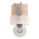 Dalber 61159S - Dječja zidna svjetiljka BUNNY 1xE27/60W/230V narančasta