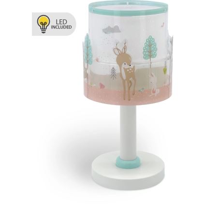 Dalber 61271N - LED Dječja lampica LOVING DEER 1xG4/4W/230V šarena