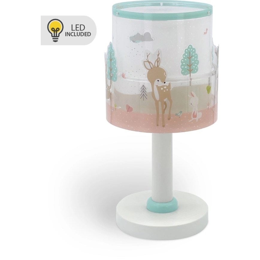 Dalber 61271N - LED Dječja lampica LOVING DEER 1xG4/4W/230V šarena