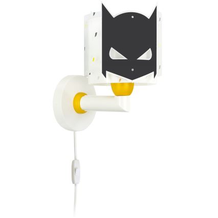 Dalber 61809 - Dječja zidna svjetiljka DARK HERO 1xE27/15W/230V
