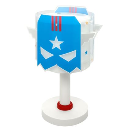 Dalber 61811 - Dječja lampa BLUE HERO 1xE14/8W/230V