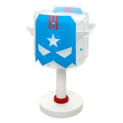 Dalber 61811N - LED dječja lampica BLUE HERO 1xG4/4W/230V bijela/plava