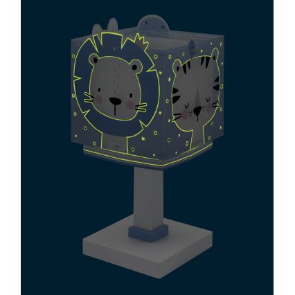 Dalber 63111NT - LED dječja lampica BABY JUNGLE 1xG4/4W/230V plava