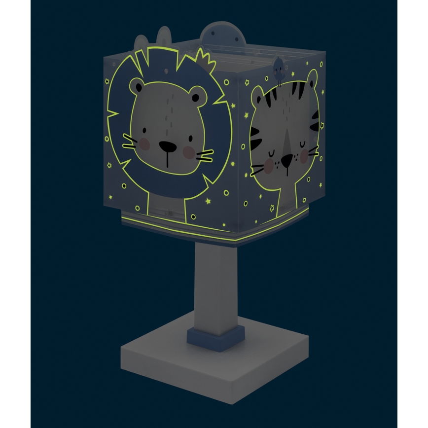 Dalber 63111NT - LED dječja lampica BABY JUNGLE 1xG4/4W/230V plava