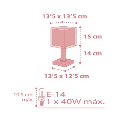 Dalber 63261S - Dječja lampica KOALA 1xE14/40W/230V