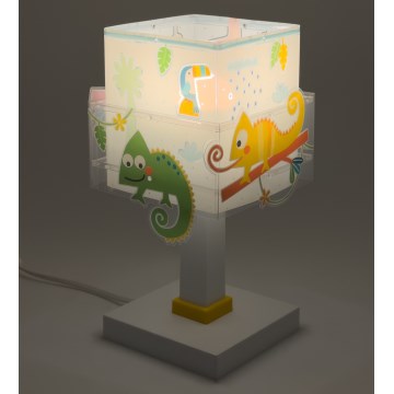 Dalber 63311N - LED dječja lampica HAPPY JUNGLE 1xG4/4W/230V šarena