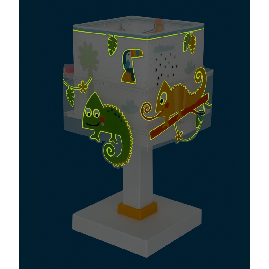 Dalber 63311N - LED dječja lampica HAPPY JUNGLE 1xG4/4W/230V šarena