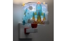 Dalber 63359 - Dječja zidna svjetiljka ROCKET 1xE27/15W/230V