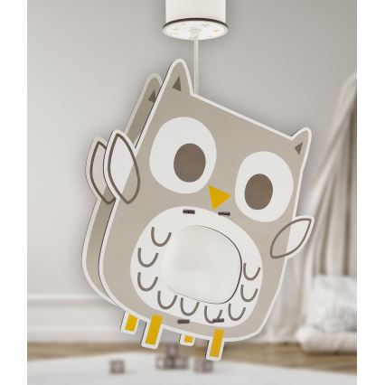 Dalber 63397 - Dječji luster OWL 1xE27/15W/230V