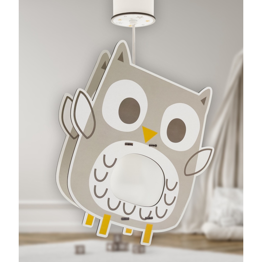 Dalber 63397 - Dječji luster OWL 1xE27/15W/230V