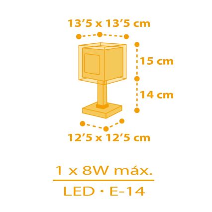 Dalber 63401 - Dječja lampica MY FARM 1xE14/8W/230V