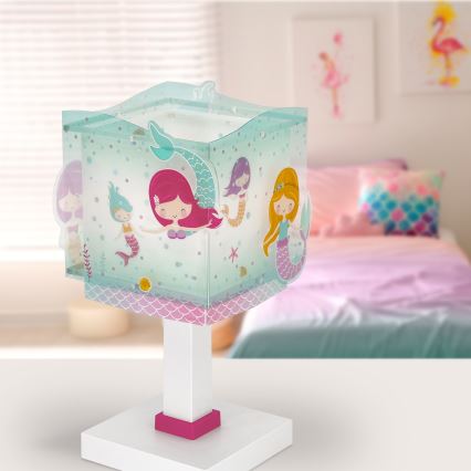 Dalber 63441N - LED dječja noćna lampica MERMAIDS 1xG4/4W/230V u veselim bojama