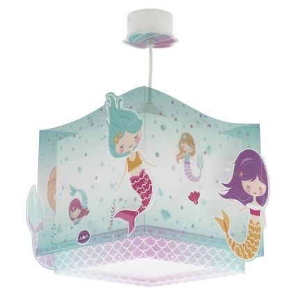 Dalber 63442 - Dječji luster MERMAIDS 1xE27/60W/230V