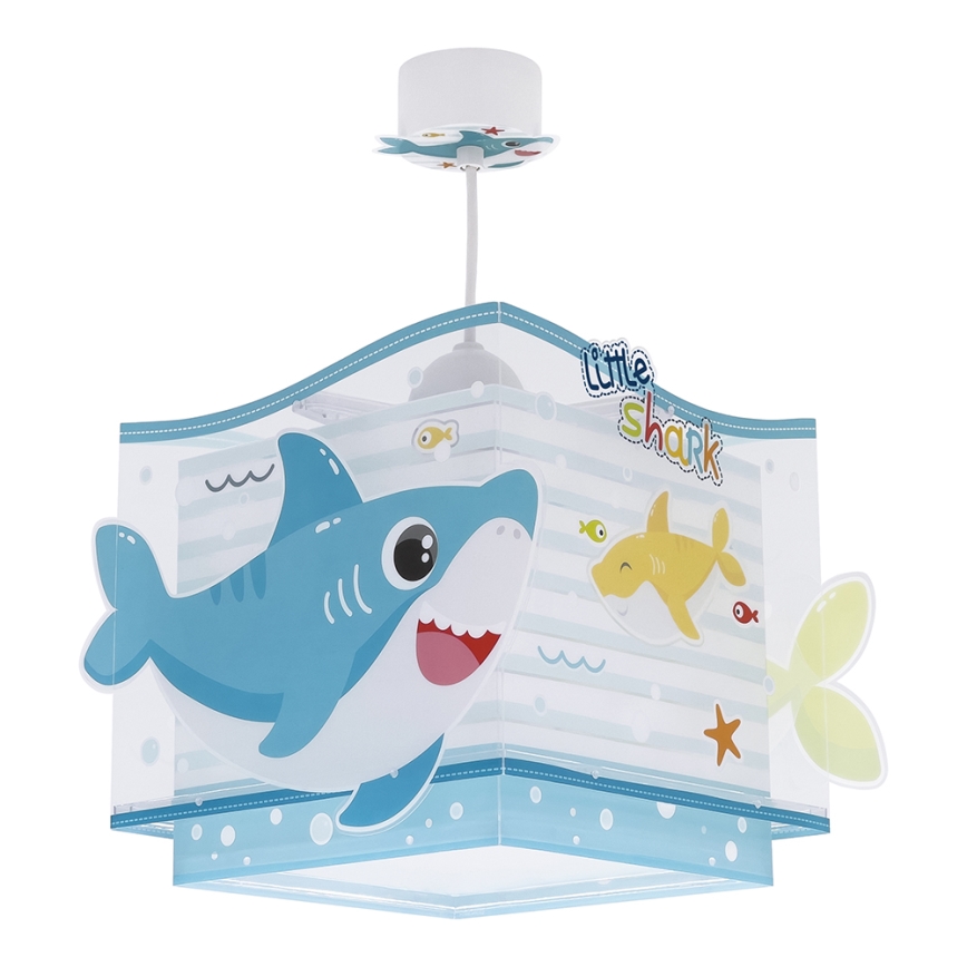Dalber 63472 - Dječji luster BABY SHARK 1xE27/60W/230V