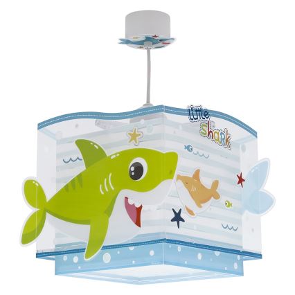 Dalber 63472 - Dječji luster BABY SHARK 1xE27/60W/230V