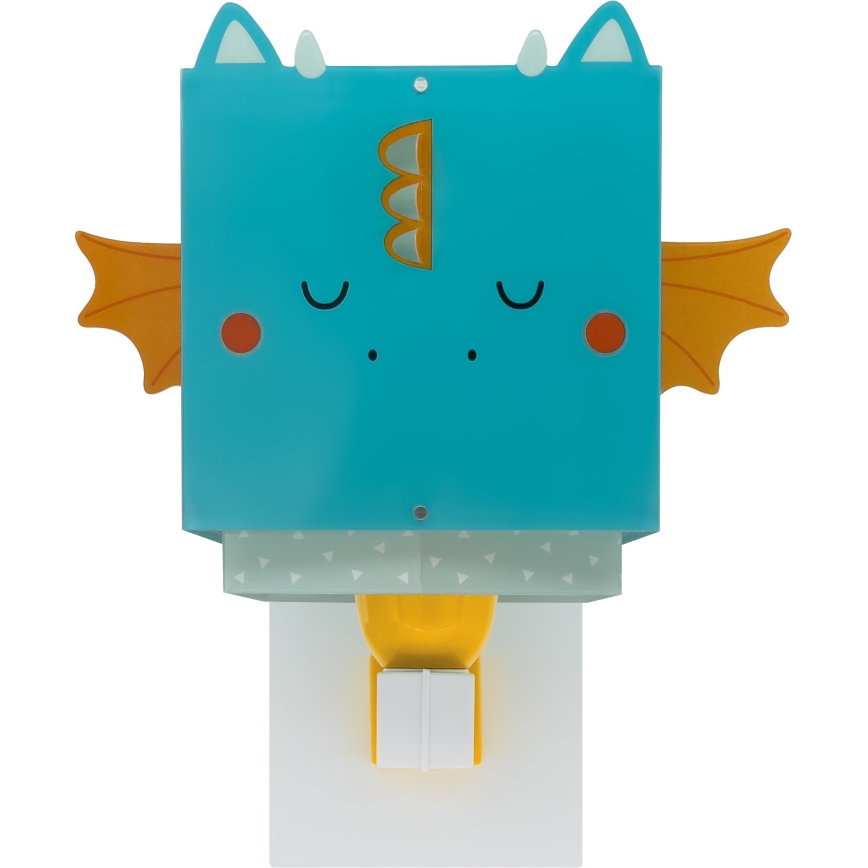 Dalber 64389 - Dječja zidna svjetiljka LITTLE DRAGON 1xE27/15W/230V