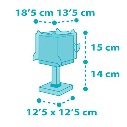 Dalber 64391 - Dječja lampica LITTLE OWL 1xE14/60W/230V