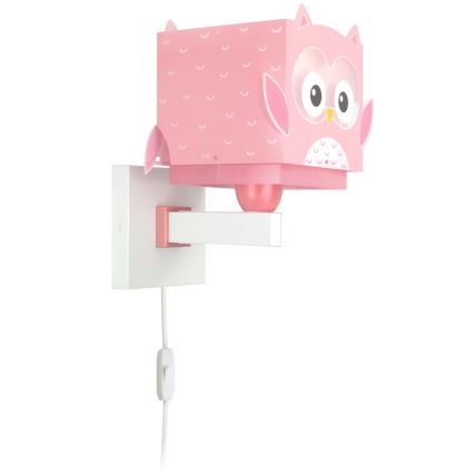 Dalber 64489 - Dječji zidni luster LITTLE FRIENDS 1xE27/15W/230V