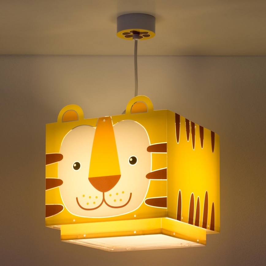 Dalber 64562 - Dječji luster LITTLE TIGER 1xE27/60W/230V