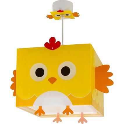 Dalber 64642 - Dječji luster LITTLE CHICKEN 1xE27/15W/230V